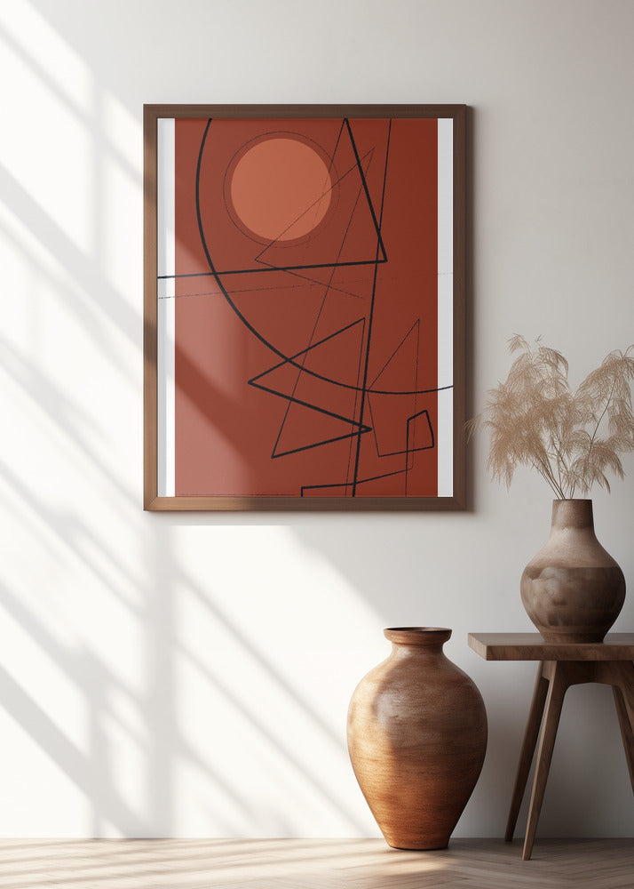 Angular lines No 21 Poster
